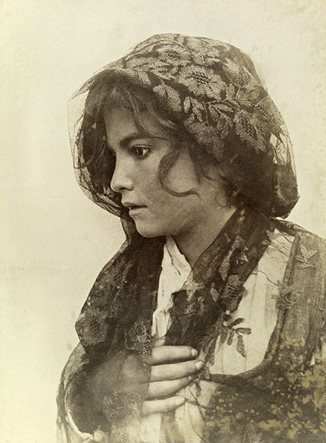 portrait of a Sicilian girl